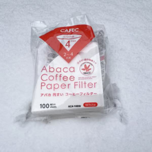 Abaca Filterpapier Cup 4, 100 St&uuml;ck